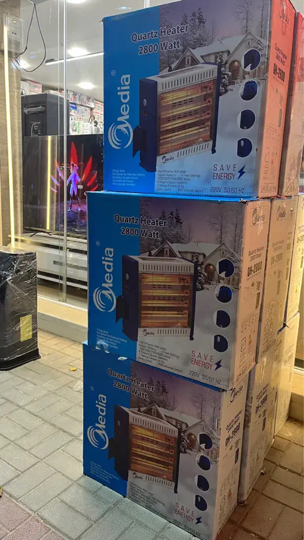 فروش ویژه هیتر برقی مدیا|بخاری، هیتر، شومینه|اصفهان, ملک‌شهر|دیوار