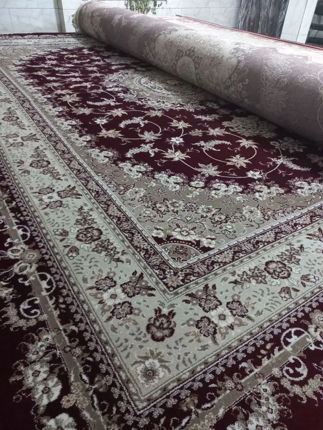 فرش ۱۲ متری|فرش|بابل, |دیوار