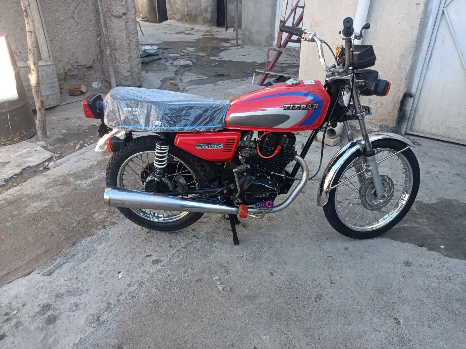 موتور مزایده 200|موتورسیکلت|کرمانشاه, |دیوار