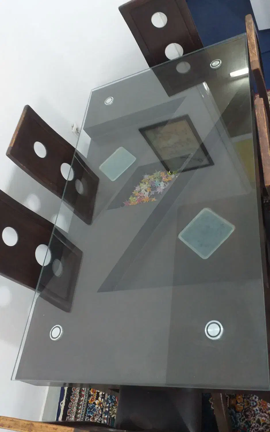 میز نهارخوری ۶ نفره|میز و صندلی غذاخوری|بوشهر, |دیوار