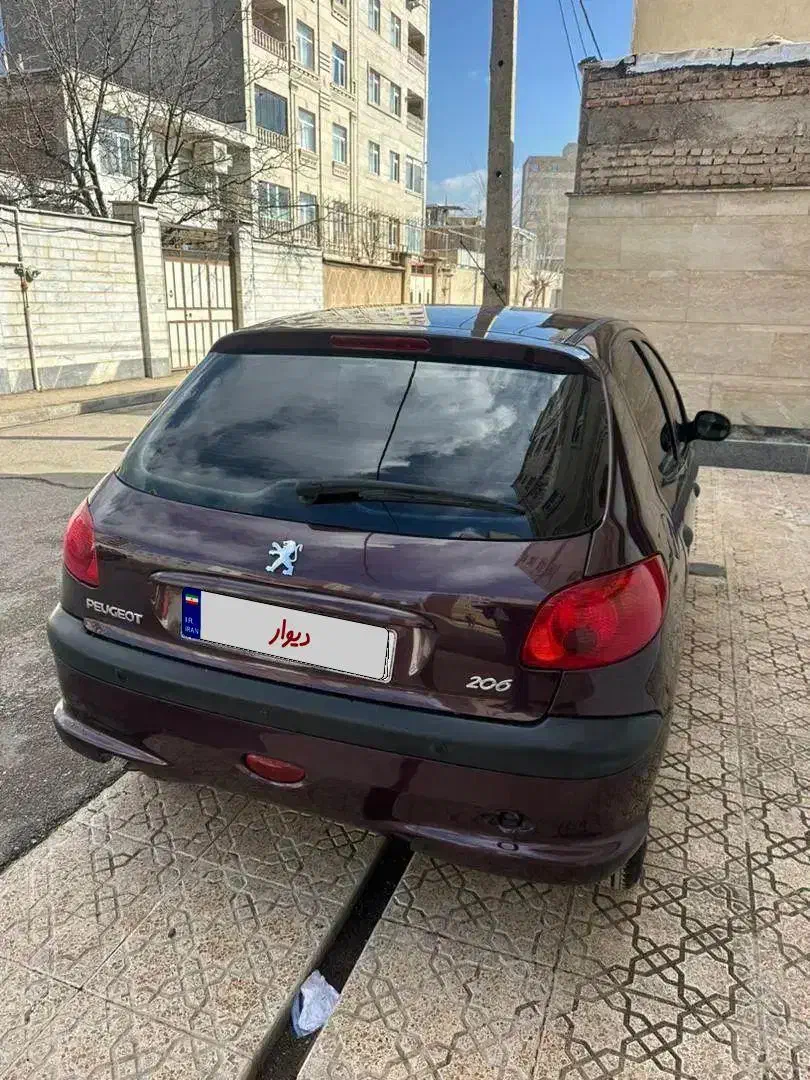 پژو 206 مدل 1394|خودرو سواری و وانت|اردبیل, |دیوار