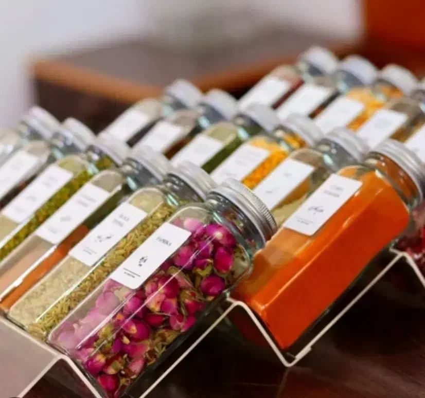 جاادویه مکارتی شیشه مکارتی با استند|ظروف نگهدارنده، پلاستیکی، یک‌بارمصرف|محمدشهر, محمدشهر|دیوار