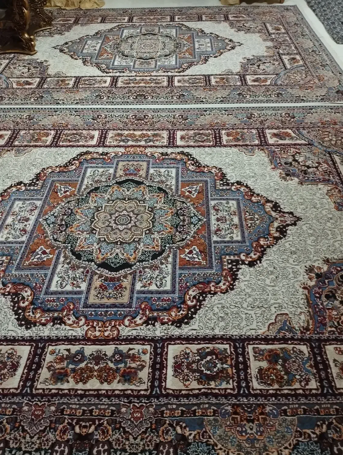 فرش یه جفت نه متری شش تومن|فرش|بندر انزلی, پیل علی باغ|دیوار