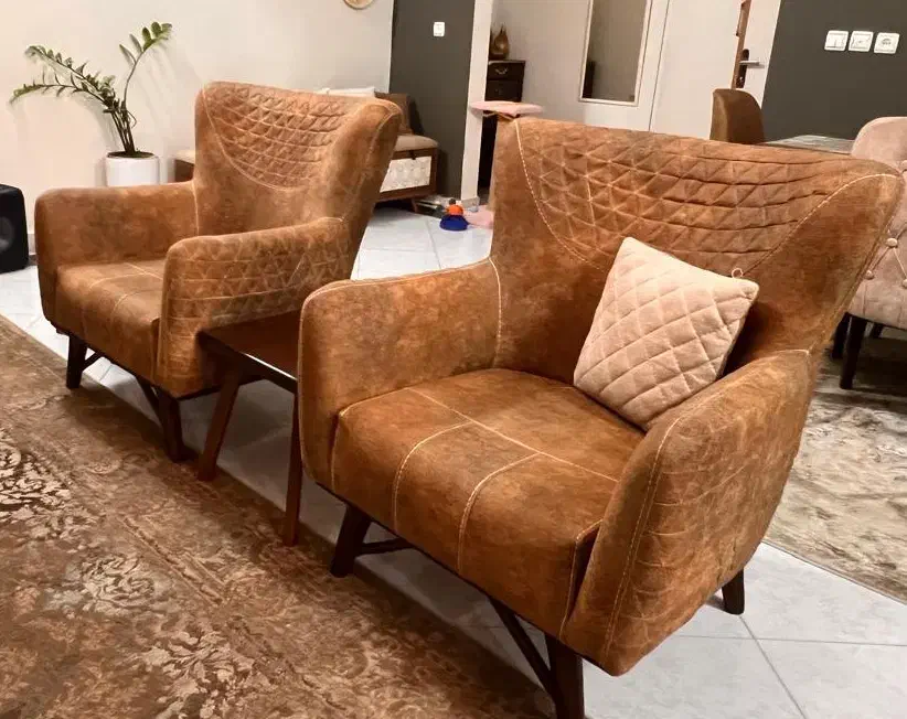 مبل راحتی ۸ نفره|مبلمان خانگی و میز عسلی|گرگان, |دیوار