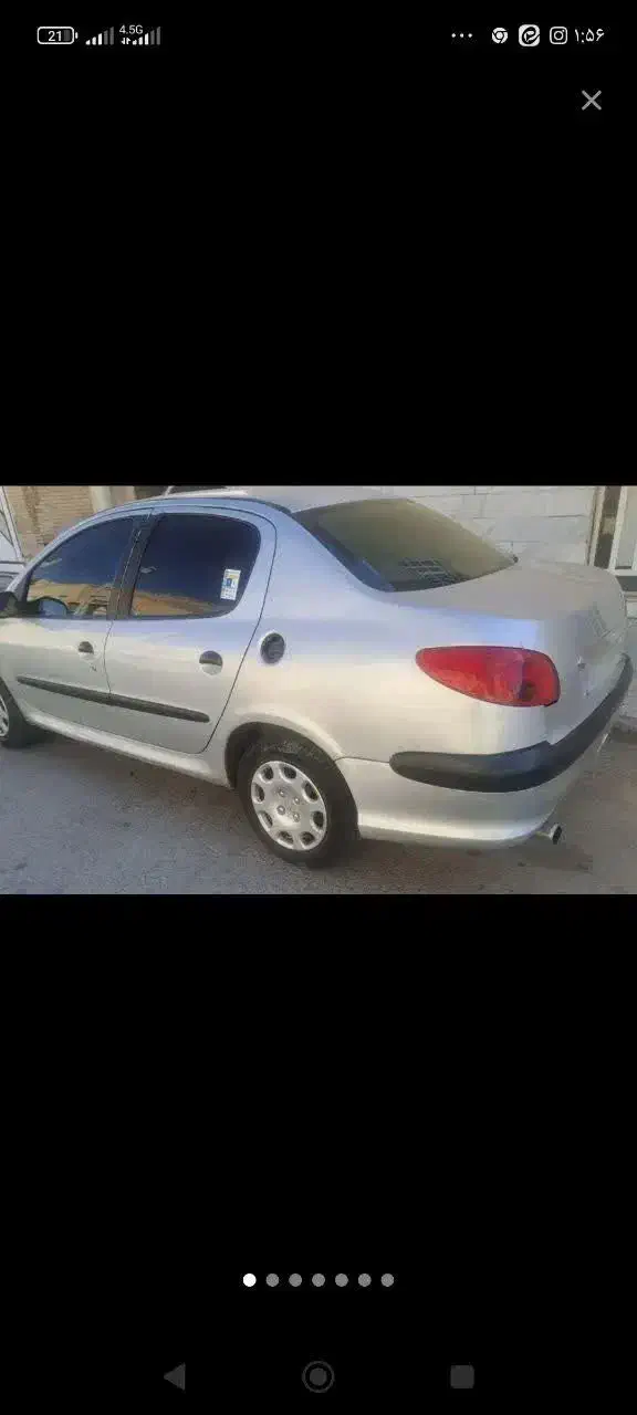 206 صندوق دار|خودرو سواری و وانت|میبد, |دیوار