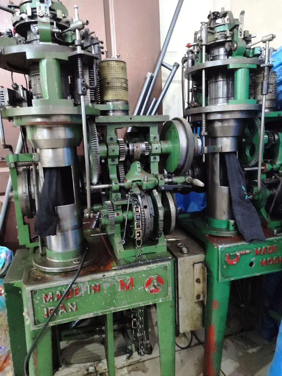 دوعدد دستگاه جوراب بافی ۲۰۰سیلندر|ماشین‌آلات صنعتی|تهران, مولوی|دیوار