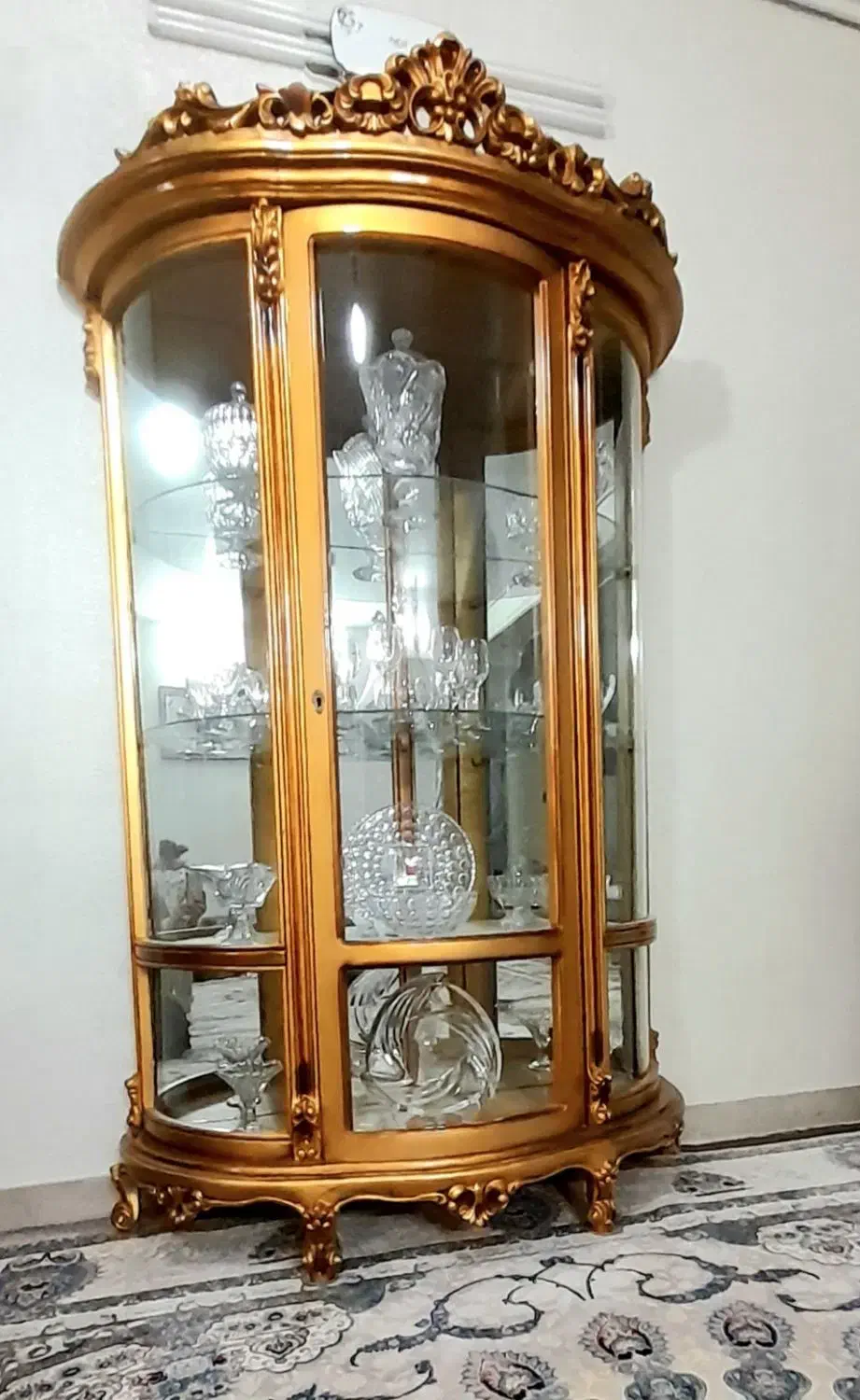 بوفه چوبی|بوفه، ویترین، کنسول|اسلامشهر, شهرک مهدیه|دیوار