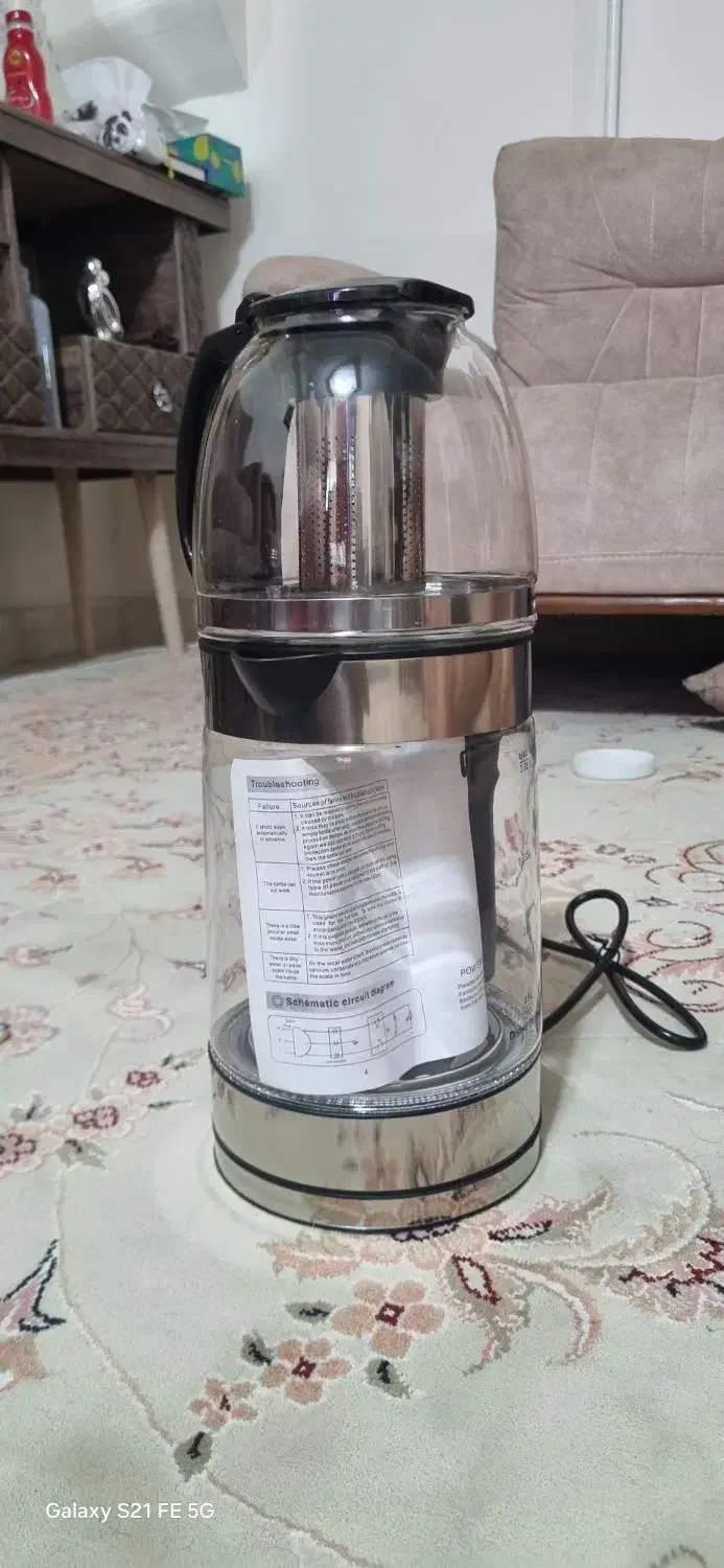 چای ساز برقی دسینی|سماور، چای‌ساز، قهوه‌ساز|قزوین, |دیوار