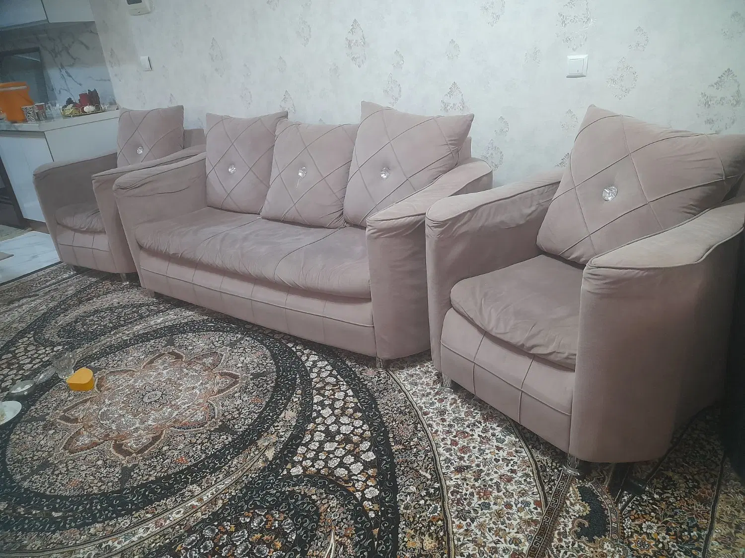 مبل|مبلمان خانگی و میز عسلی|فلاورجان, |دیوار