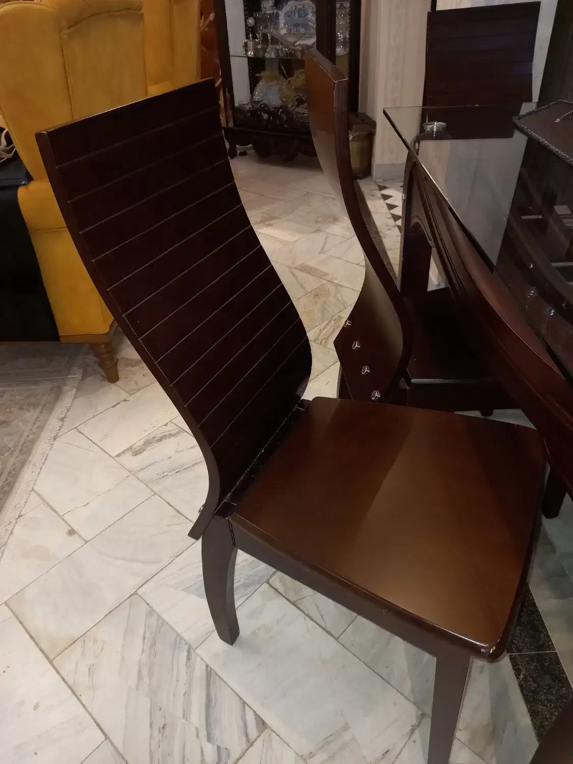 میز غذاخوری ۶نفره ترک بسیار تمیز|میز و صندلی غذاخوری|تنکابن, |دیوار