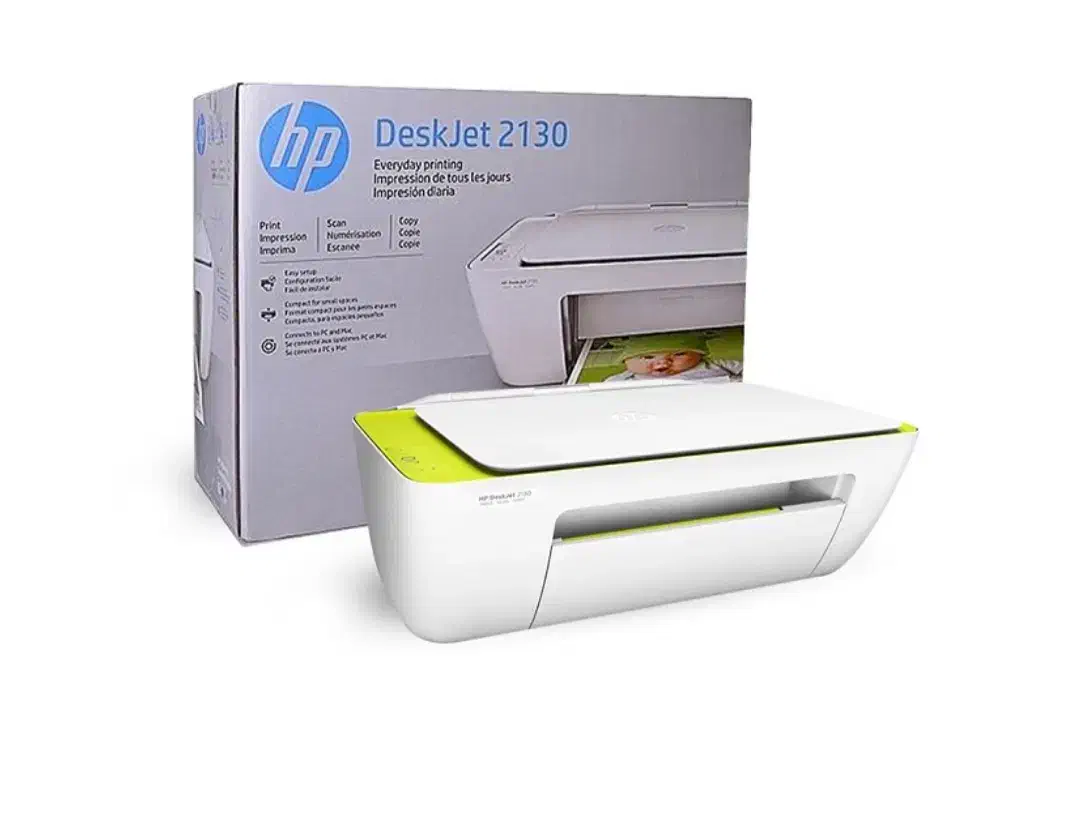 پرینتر سه کاره hp2130 (پرینتر،اسکنر ،کپی )در حد نو|پرینتر، اسکنر، کپی، فکس|قائن, |دیوار