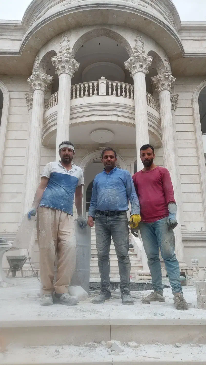 سنگکاری نما ، نمای رومی ،نمای ساختمان|خدمات پیشه و مهارت|اندیشه, اندیشه فاز ۴|دیوار