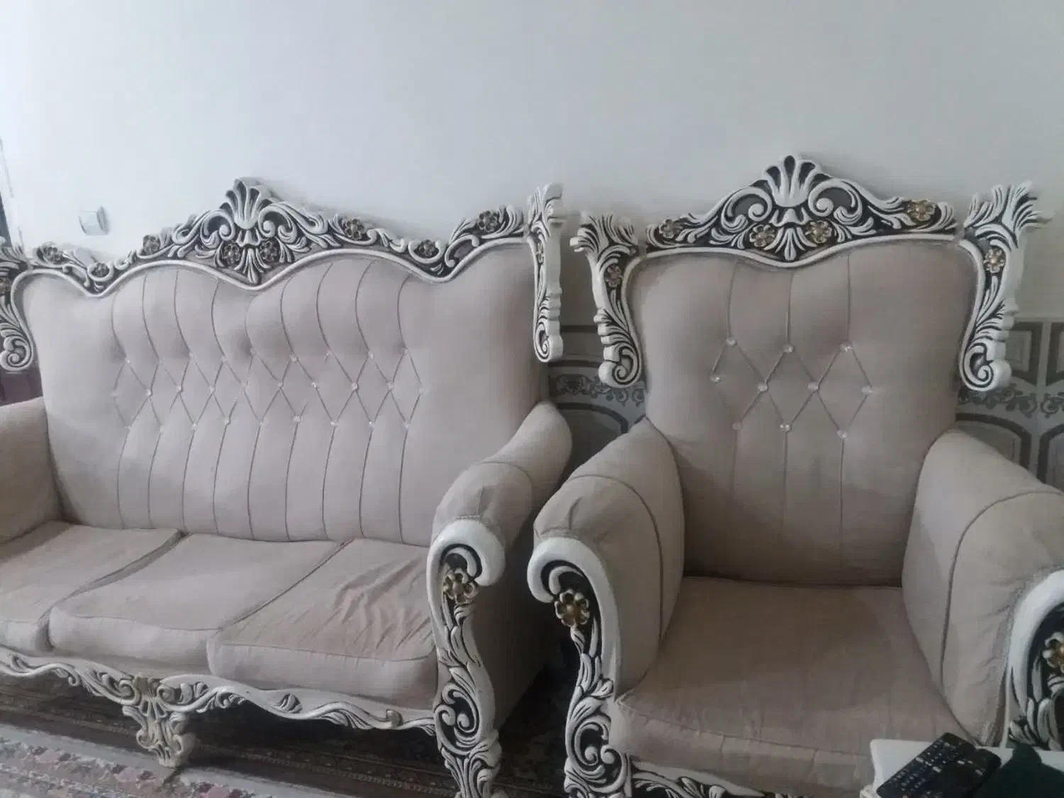 مبل 7نفره|مبلمان خانگی و میز عسلی|کوهدشت, |دیوار