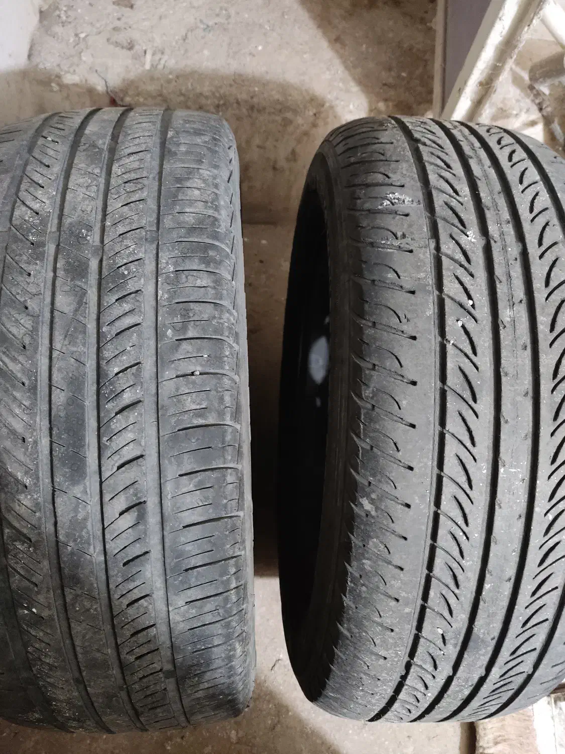 یک جفت تایر سایز ۱۴ ، ۲۰۵|قطعات یدکی و لوازم جانبی|نیر (اردبیل), |دیوار