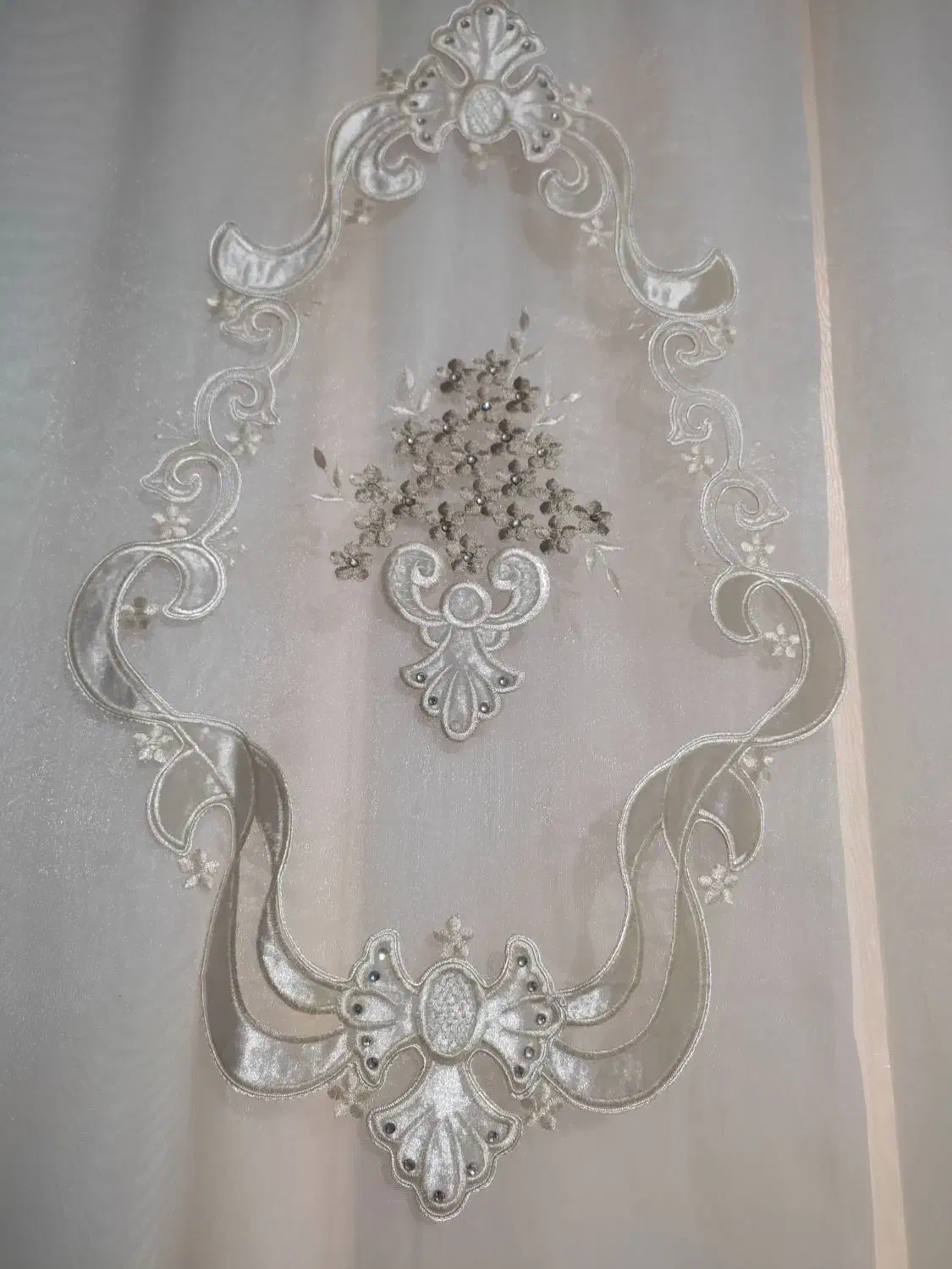 پرده پذیرایی اطلسی|پرده، رانر، رومیزی|نسیمشهر, |دیوار