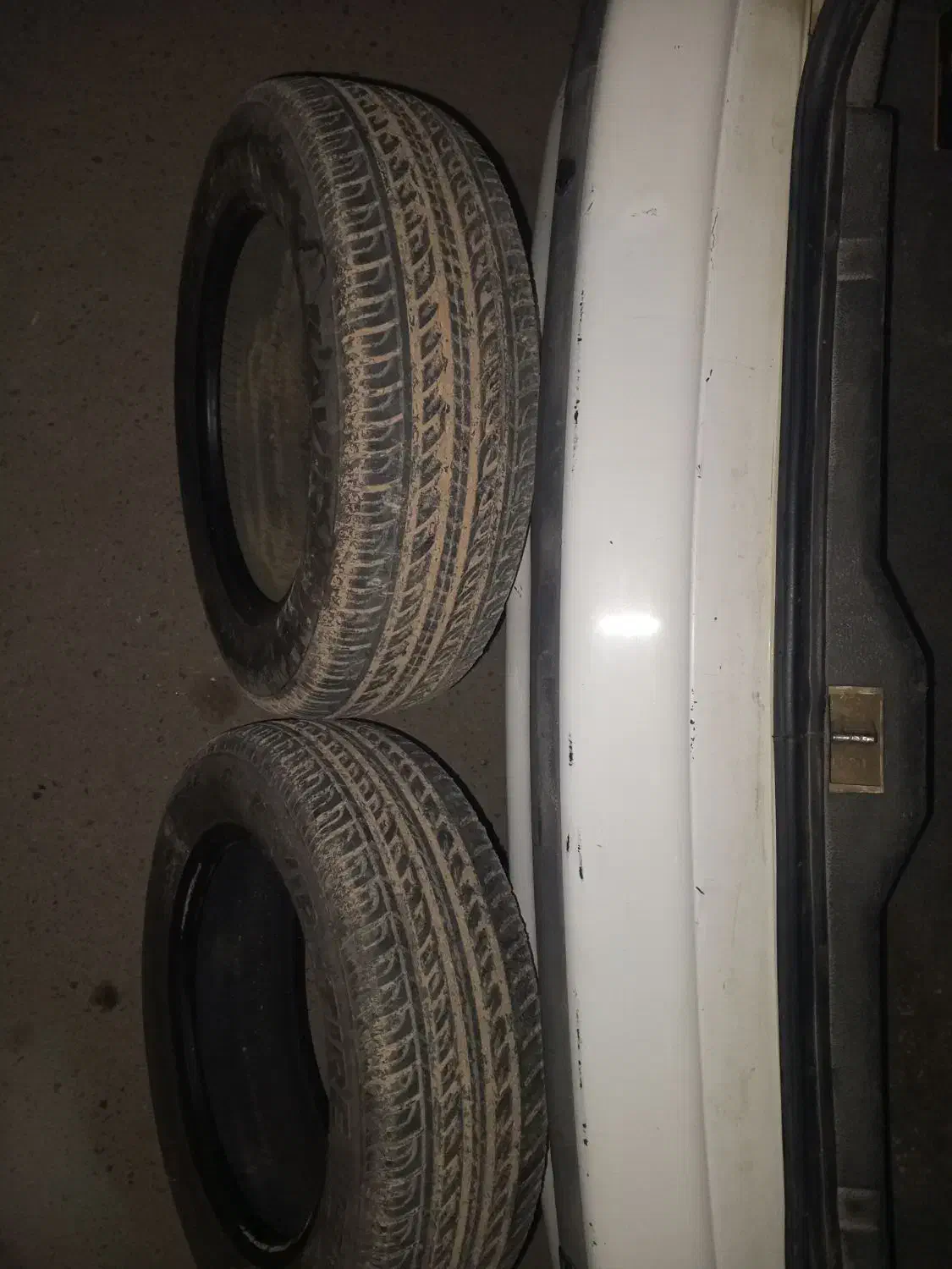 یک جفت لاستیک سمند|قطعات یدکی و لوازم جانبی|اهواز, زرگان|دیوار