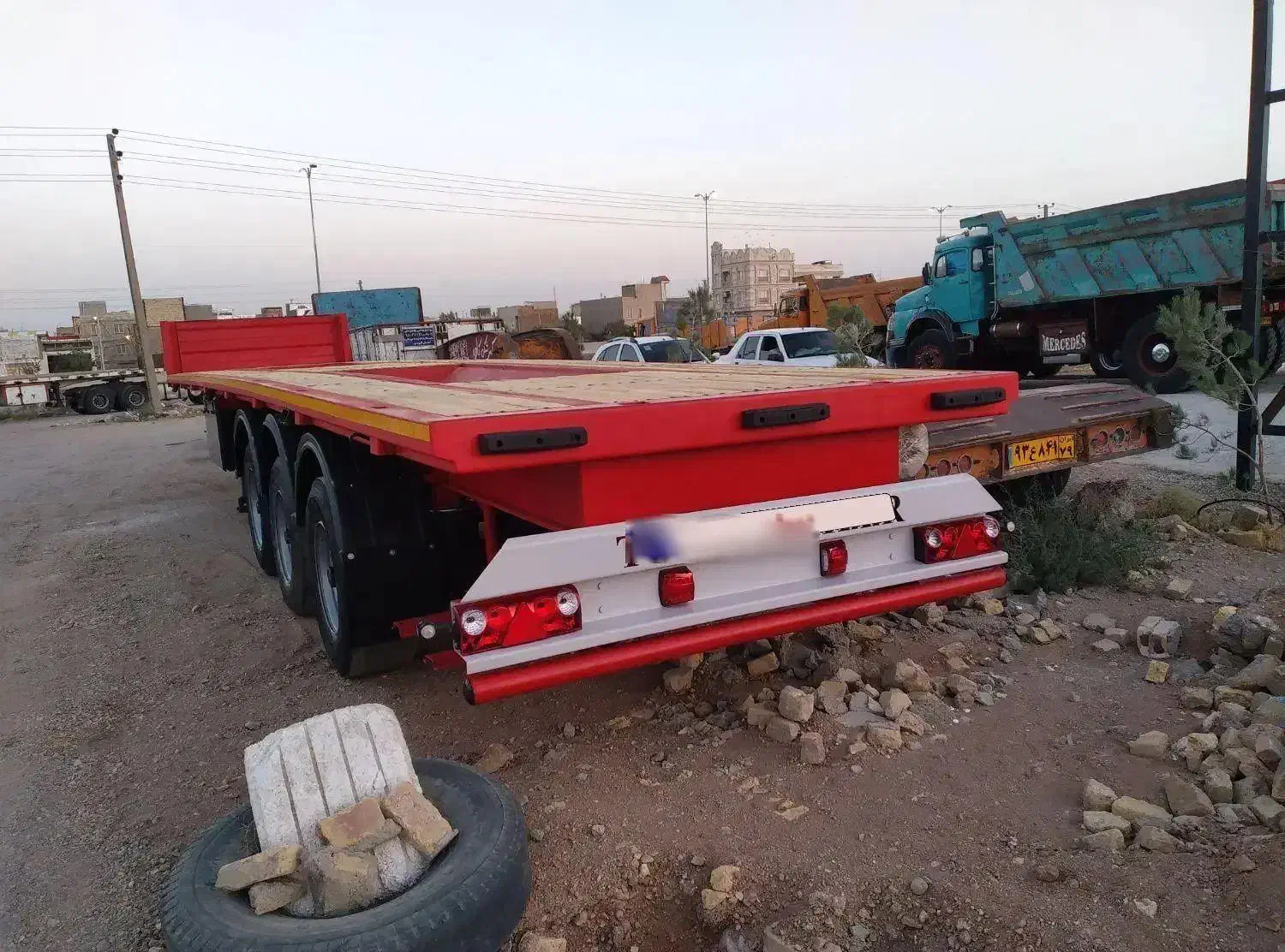 تریلی سه محور|خودرو سنگین|تاکستان, |دیوار