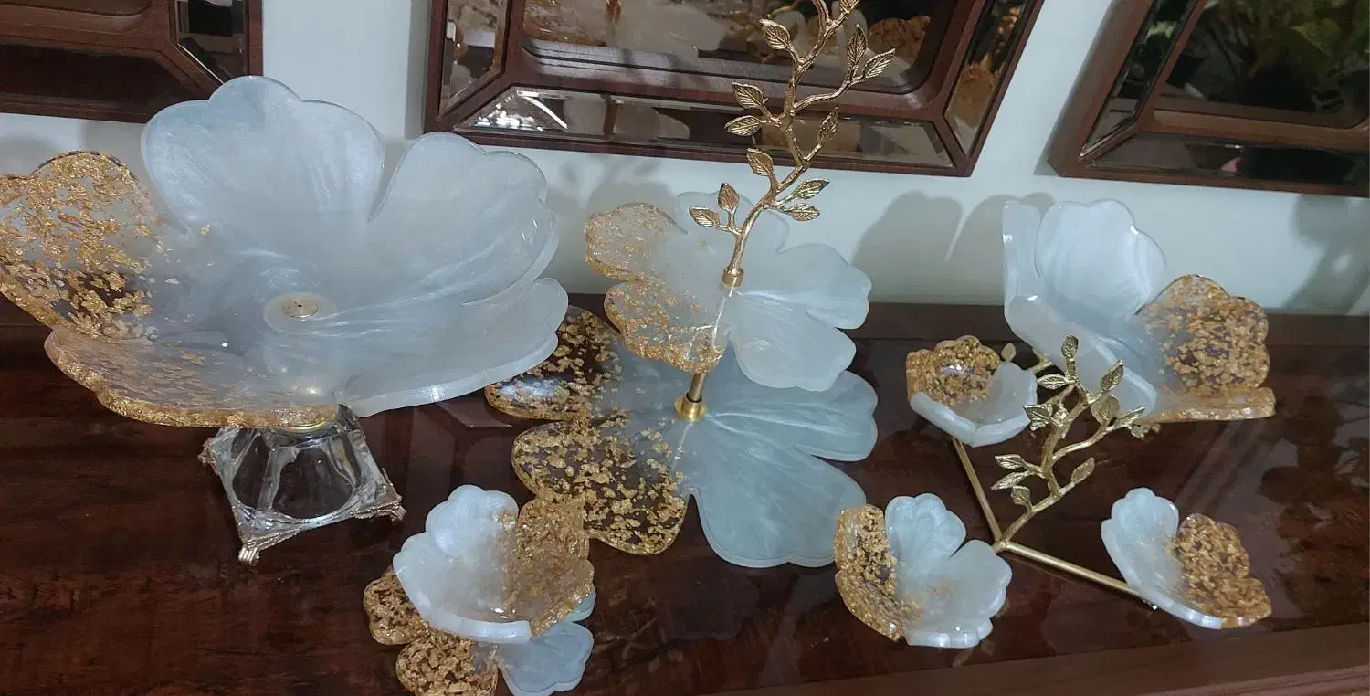 سرویس پذیرایی رزینی|صنایع دستی و سایر لوازم تزئینی|قم, کیوانفر|دیوار