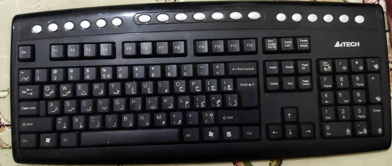 کیبورد و ماوس بی‌سیم a4tech|قطعات و لوازم جانبی رایانه|قم, عمار یاسر|دیوار