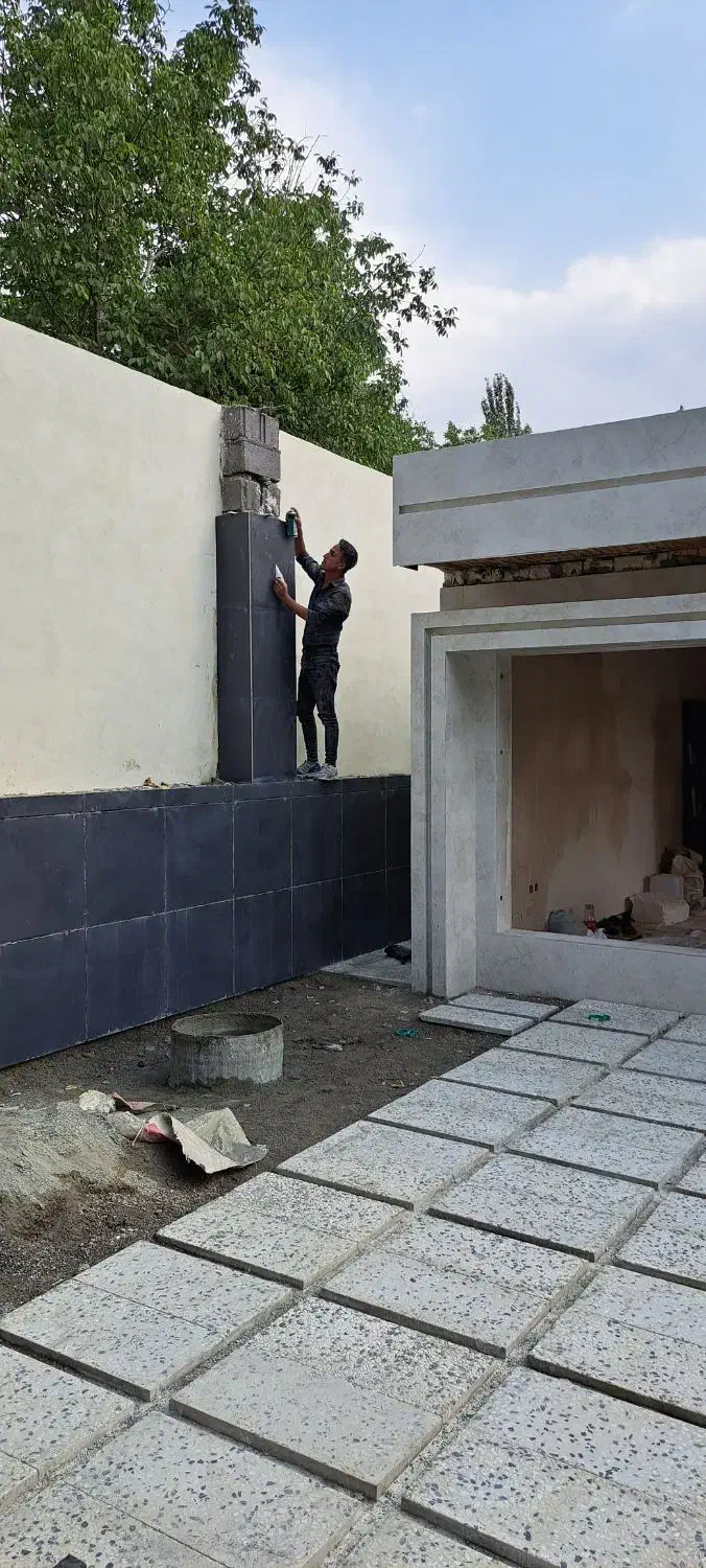 کاشی کاری سرامیک اسلب موزاییک کاشی کار تخریب|خدمات پیشه و مهارت|همدان, |دیوار