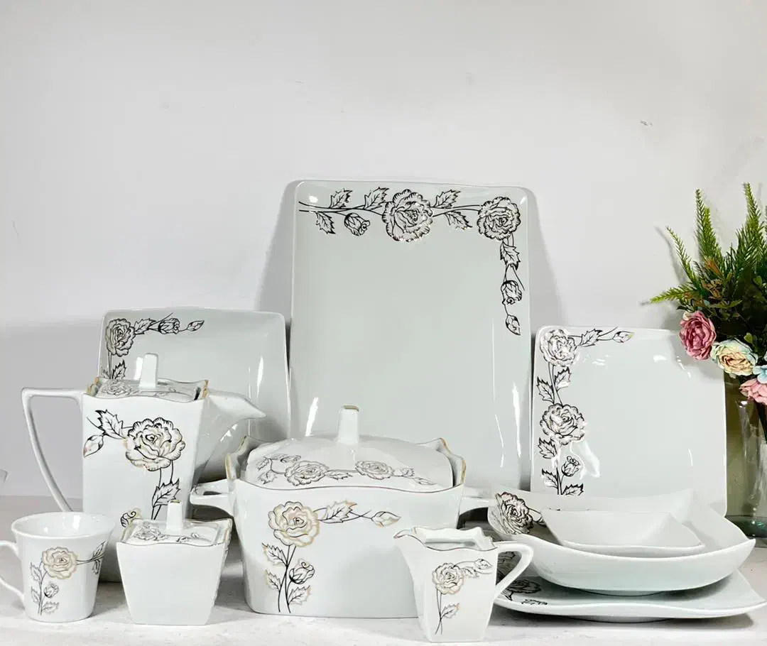 چینی پردیس گل برجسته|ظروف سرو و پذیرایی|رودهن, |دیوار