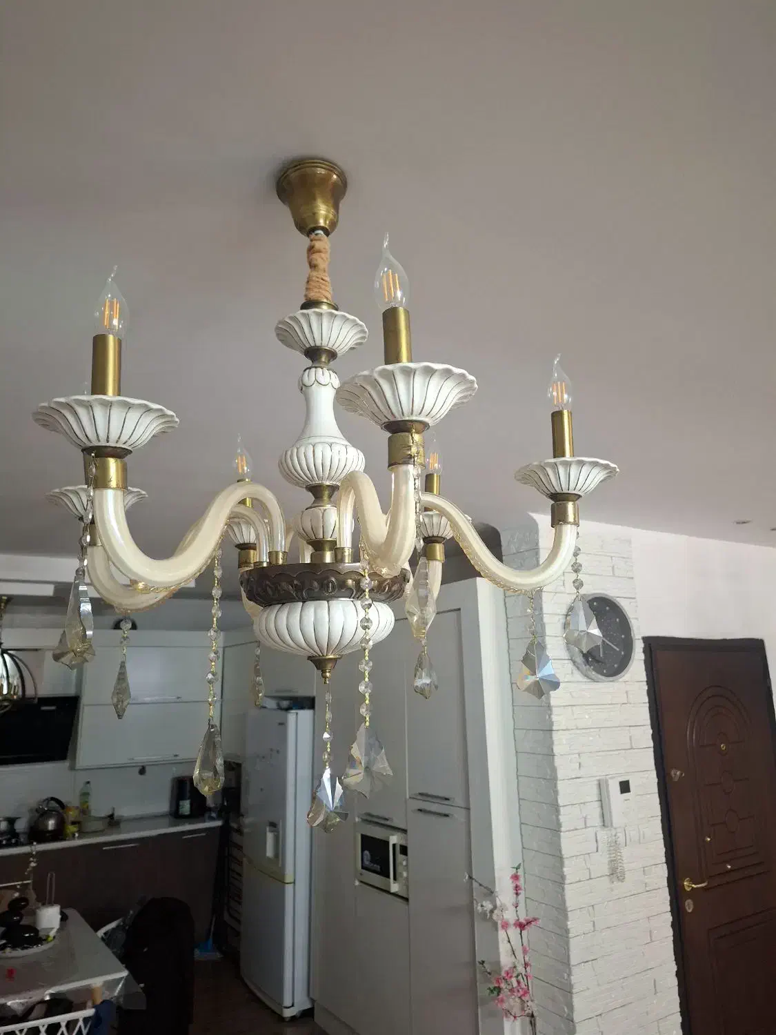 2 عدد لوستر|لوستر و چراغ آویز|بجنورد, |دیوار