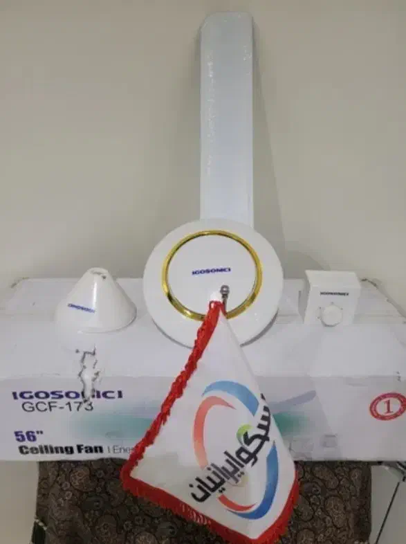 پنکه سقفی ایگوسونیکی و مرغ عشق انگلیسی ماده|پنکه و تصفیه‌کنندهٔ هوا|آبادان, |دیوار