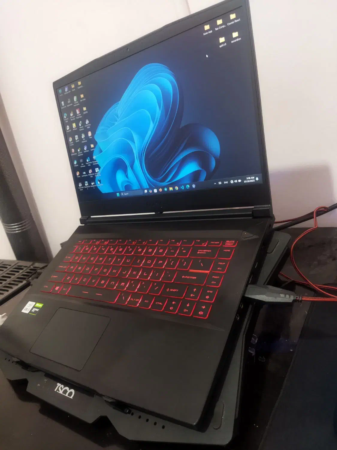 لپ تاپ گیمینگ و رندرینگ قوی msi|رایانه همراه|مشهد, وکیلآباد|دیوار