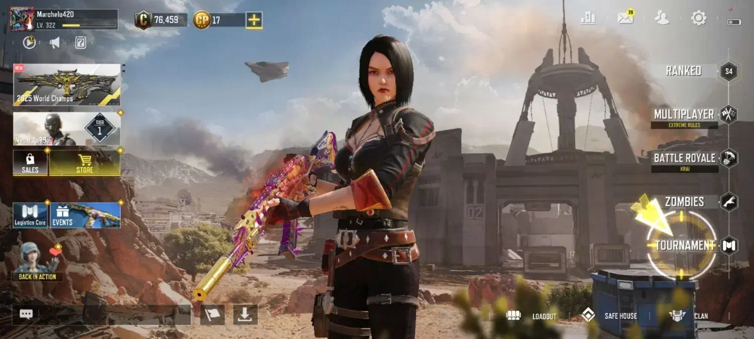 اکانت کالاف دیوتی موبایل گاد|کنسول، بازی ویدئویی و آنلاین|اردبیل, |دیوار