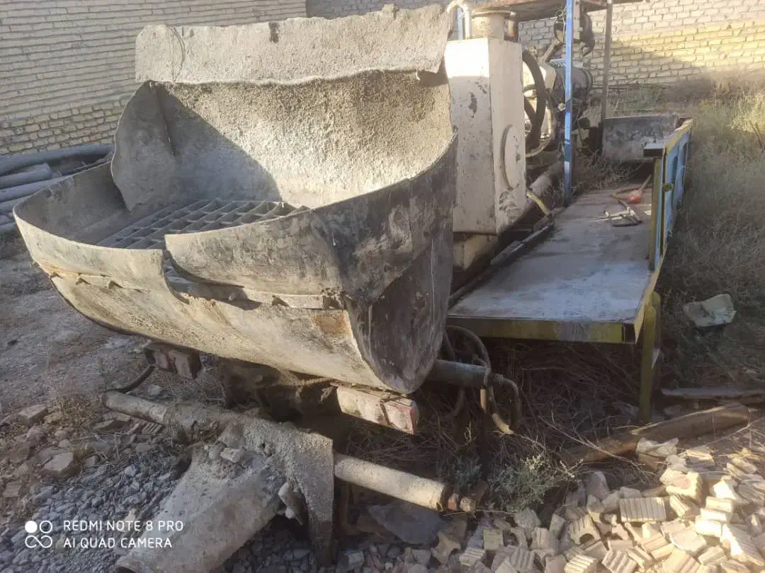 پمپ بتن زمینی|ماشین‌آلات صنعتی|تهران, منیریه|دیوار