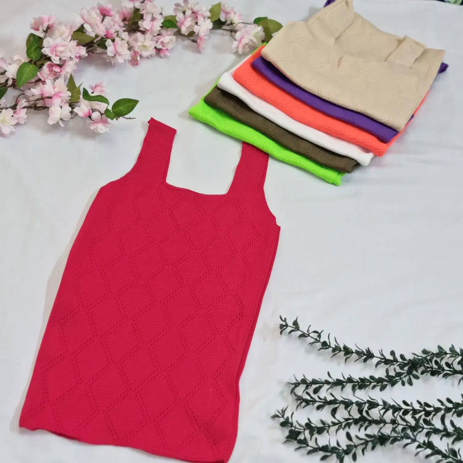 تاپ بافت طرح لوزی فقط ۹۹ تومان لباس زنانه|لباس|بابل, |دیوار