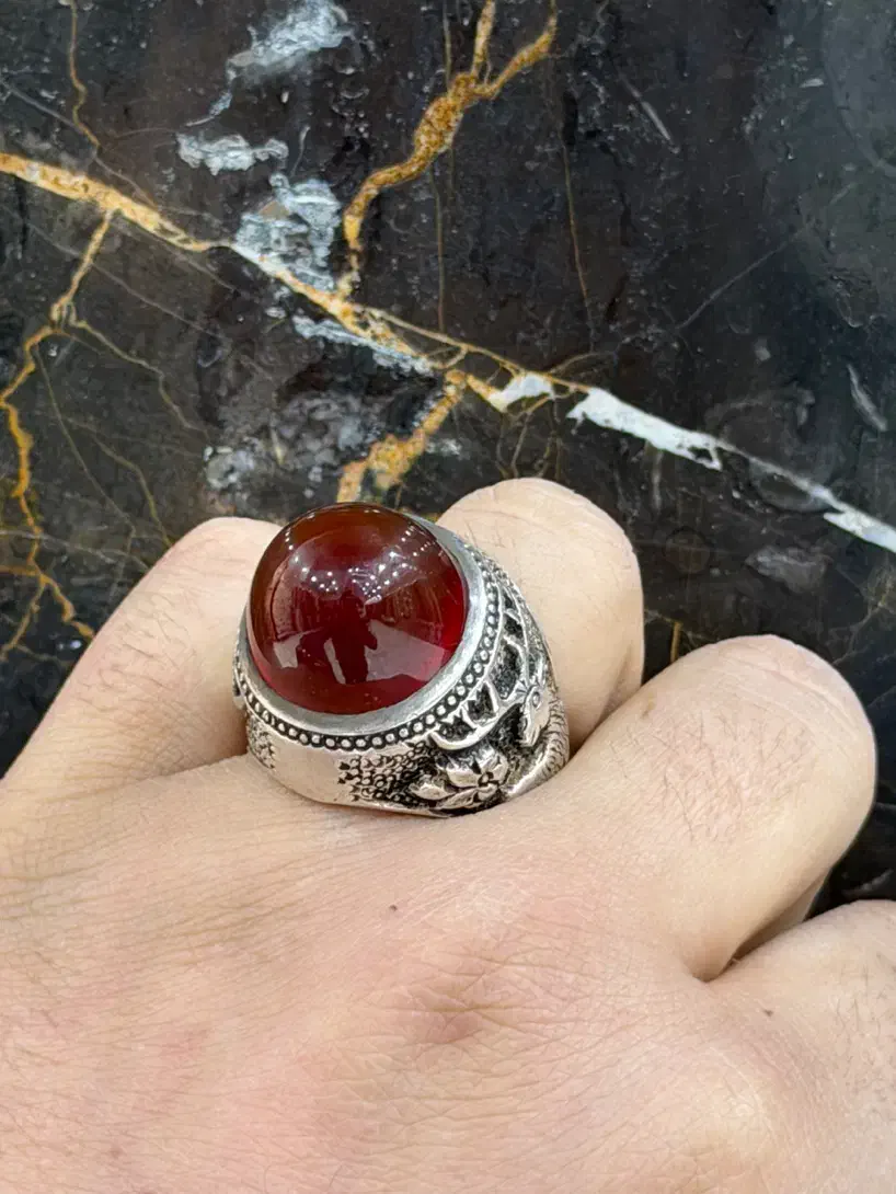 انگشتر عقیق کهنه|جواهرات|تهران, شهرک طالقانی|دیوار