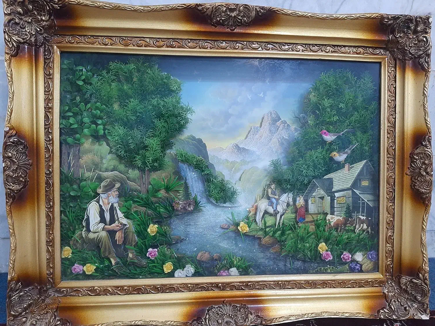 قاب عکس|تابلو، نقاشی، عکس|یزد, |دیوار