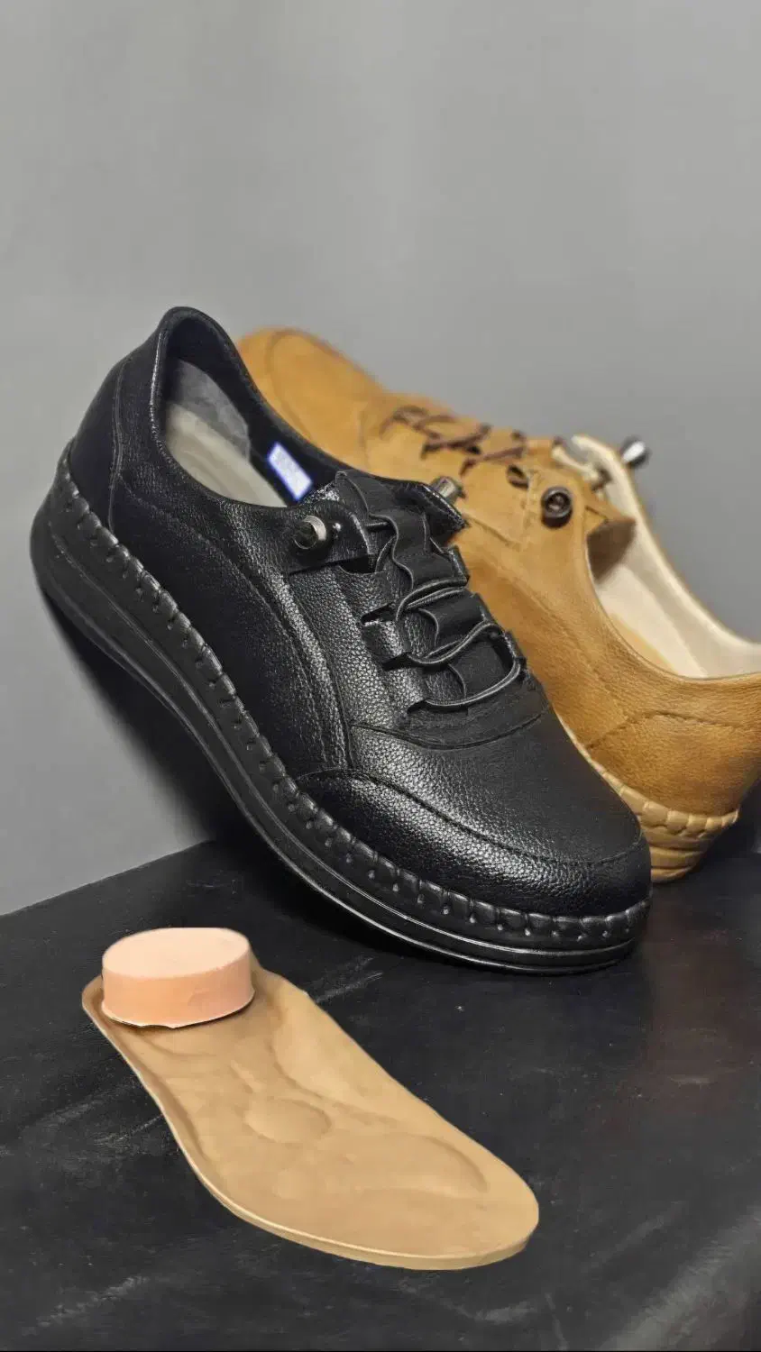 کفش طبی اداری و‌ رسمی زنانه با پد خارپاشنه دوردوزی|کفش و لباس بچه|قم, شهر قائم|دیوار