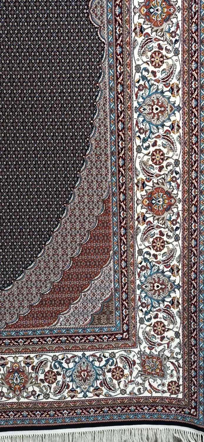 ماهی اصل دست بافت گونه|فرش|اردبیل, |دیوار