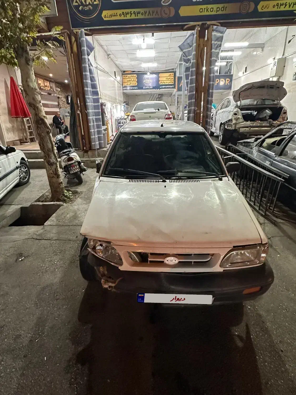 پراید صبا دوگانه سوز دستی تصادفی مدل ۸۸|خودرو سواری و وانت|شیراز, ریشمک|دیوار