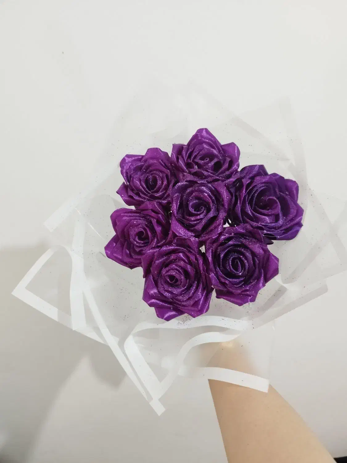 گل روبانی شاین دار اماده|گل مصنوعی|کرمانشاه, |دیوار