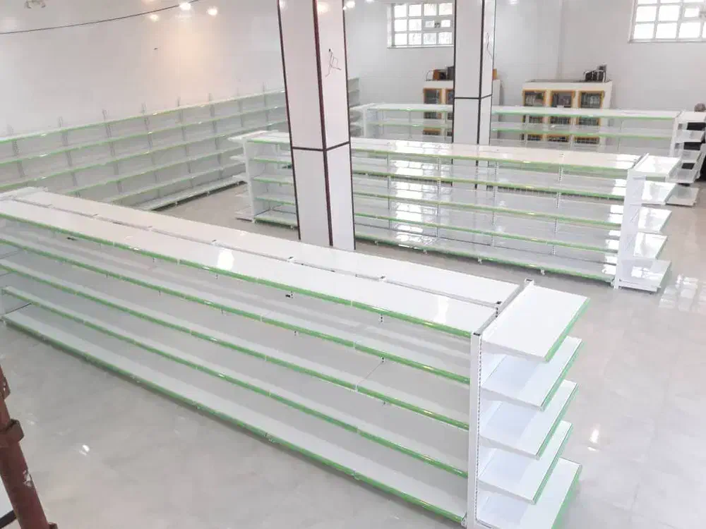 قفسه وسط فروشگاهی و کنار دیواری|فروشگاه و مغازه|کرج, کوی کارمندان جنوبی|دیوار