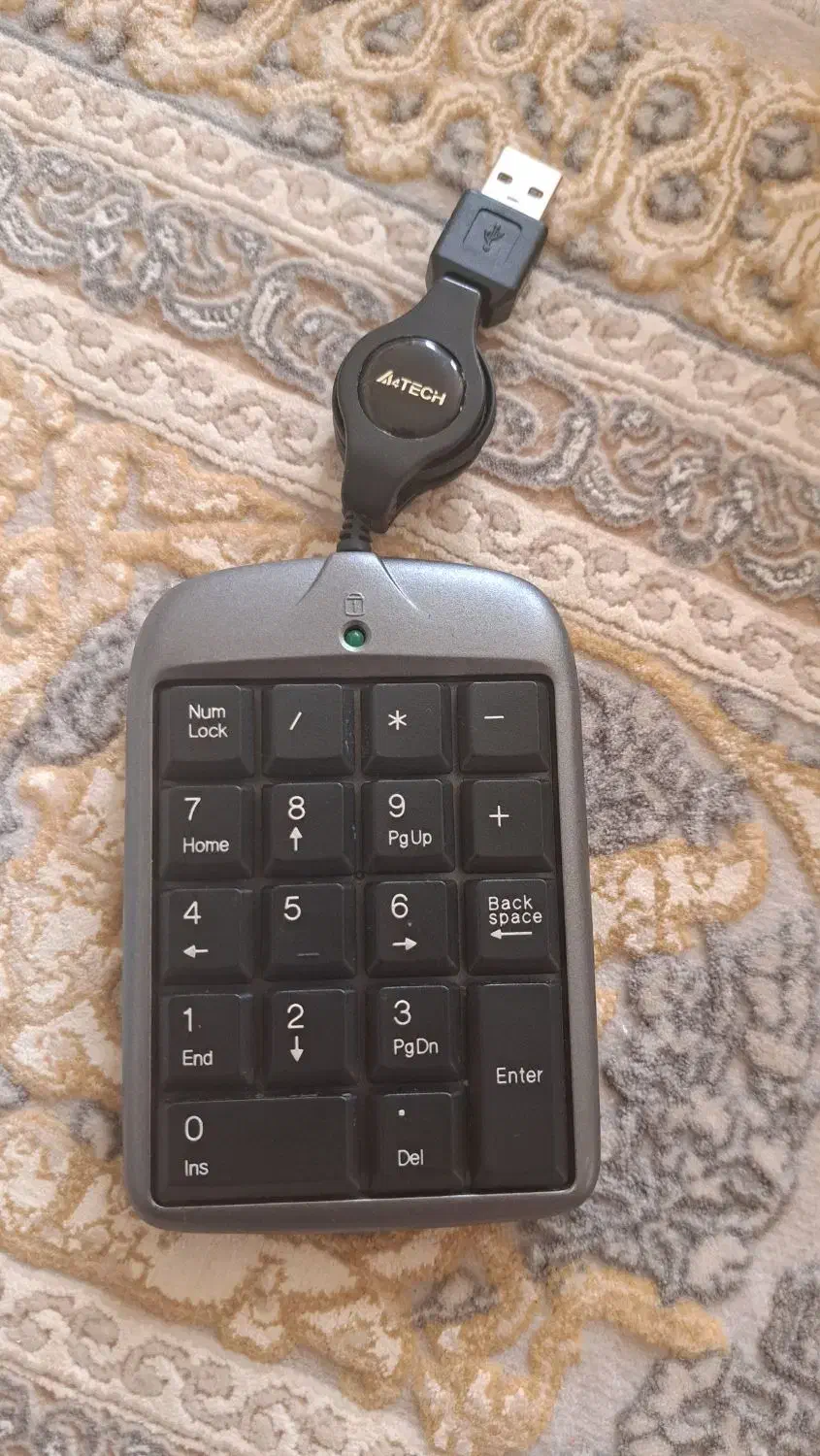 کیبورد عددی با سیم جمع شو|قطعات و لوازم جانبی رایانه|کرمانشاه, |دیوار