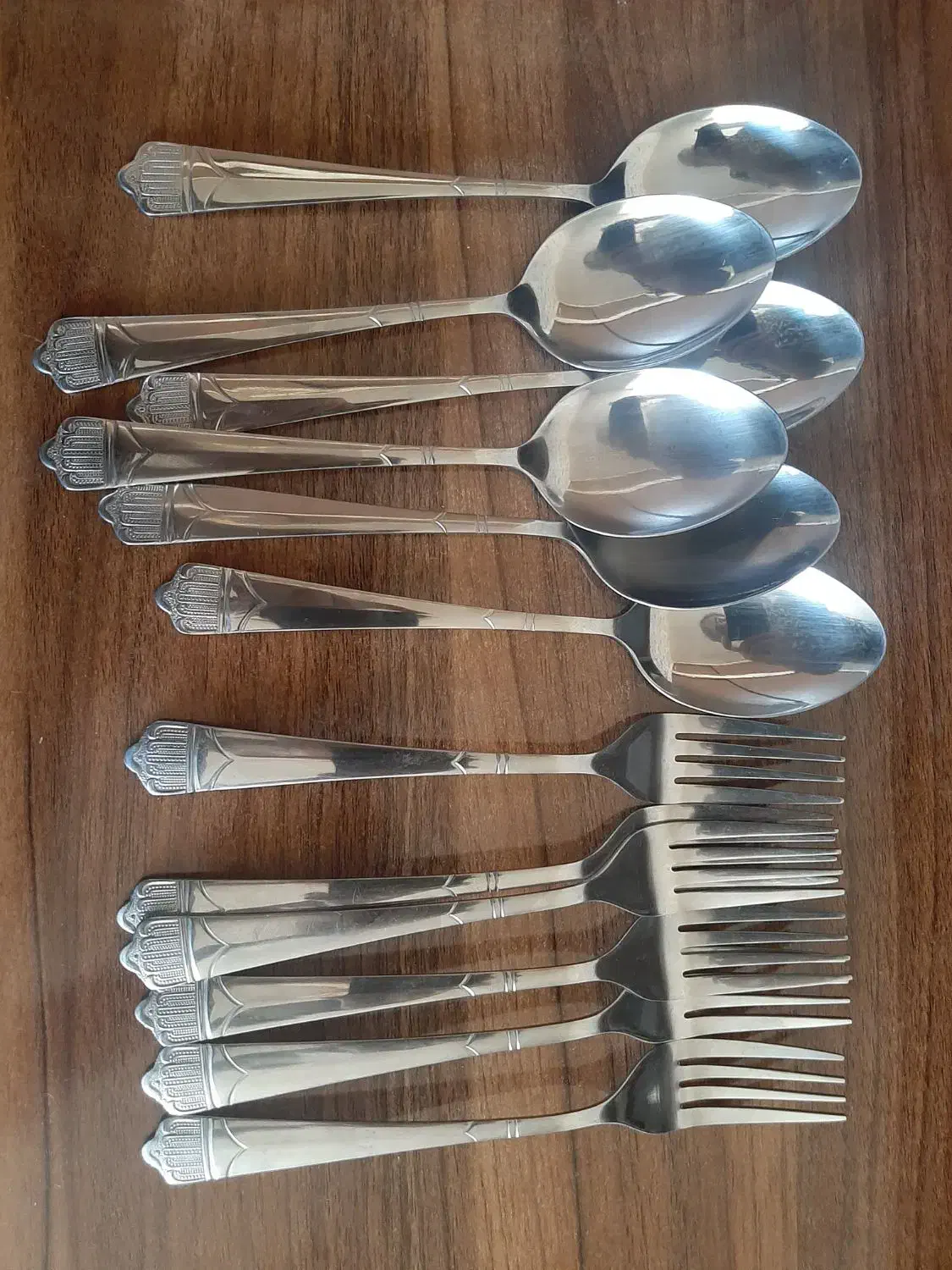 قاشق وچنگال اصل ژاپن|ظروف سرو و پذیرایی|تبریز, |دیوار