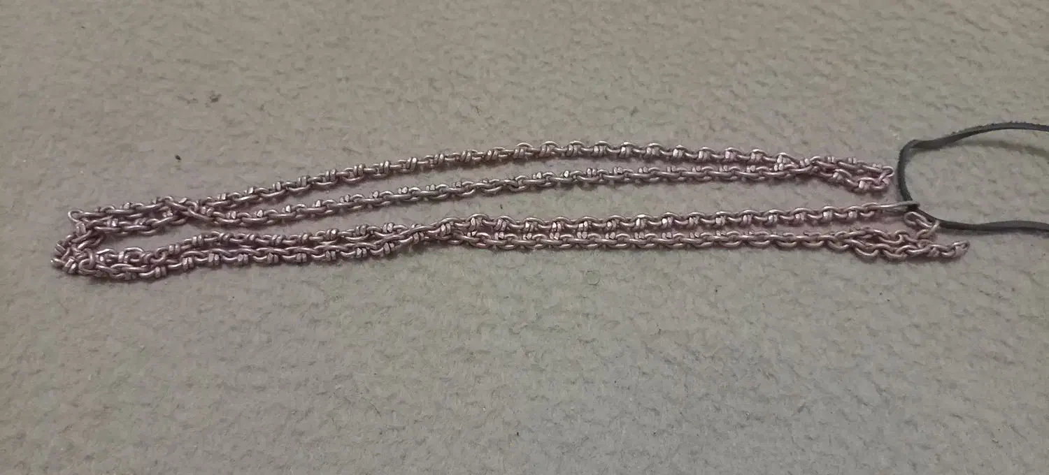 یک عدد زنجیر مس|کلکسیون اشیاء عتیقه|بم, |دیوار