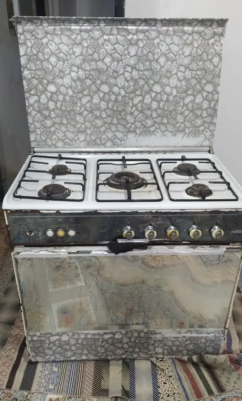 اجاق گاز پنچ شعله|اجاق گاز و لوازم برقی پختوپز|چابهار, |دیوار