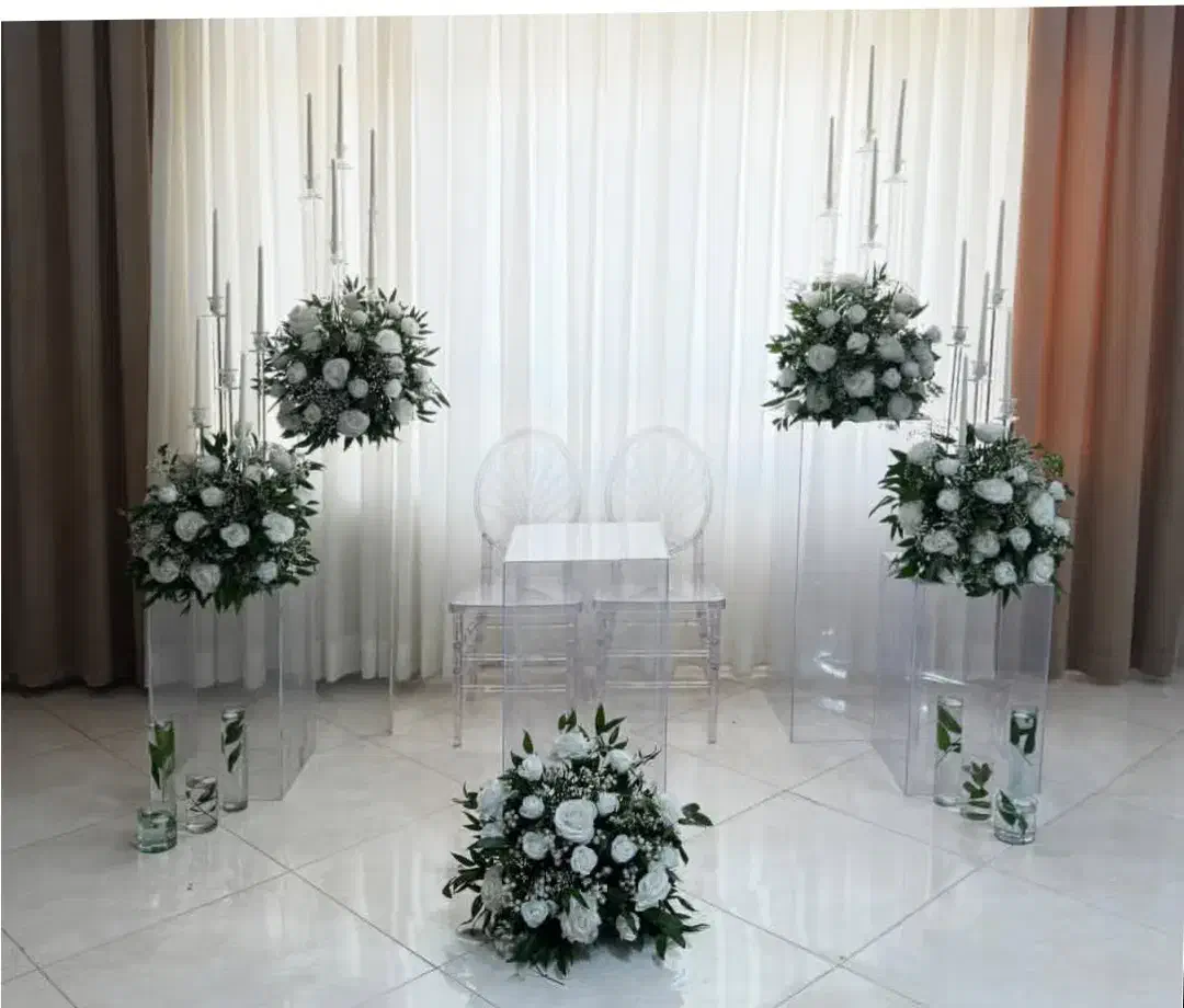 گل آرایی جایگاه نامزدی بادکنک آرایی|خدمات پذیرایی، مراسم|اهواز, زیتون کارگری|دیوار