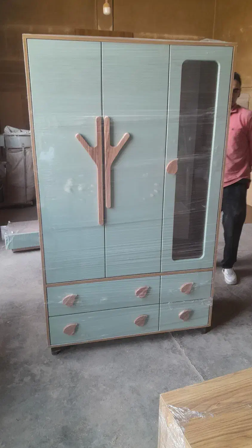 تولید. تخت کمد نوراد و نوجوان|تخت و سرویس خواب|بهارستان, |دیوار