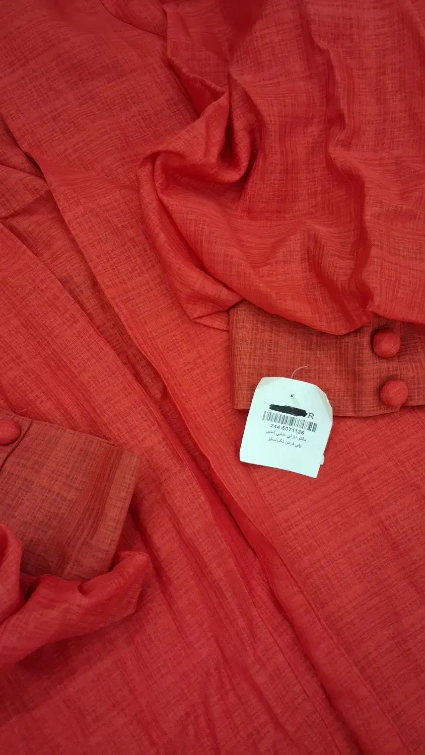 مانتو نو قرمز رنگ|لباس|قم, زنبیل آباد|دیوار