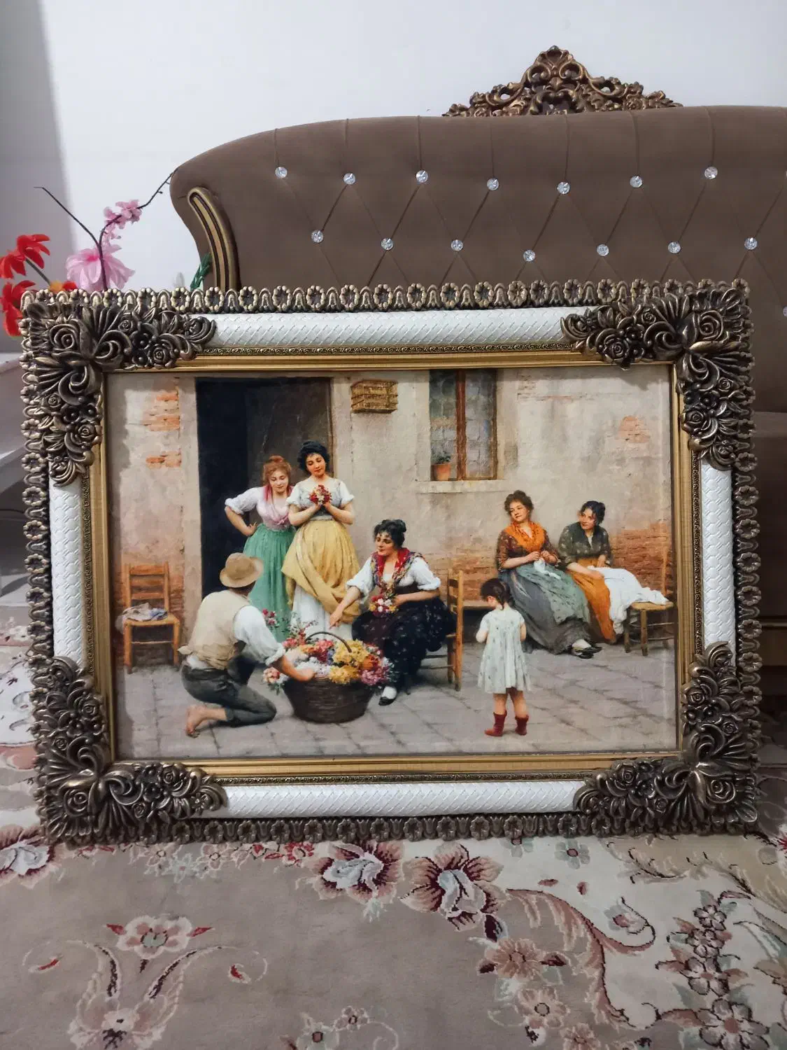 تابلو فرش|تابلو فرش|مشهد, شهید قربانی|دیوار