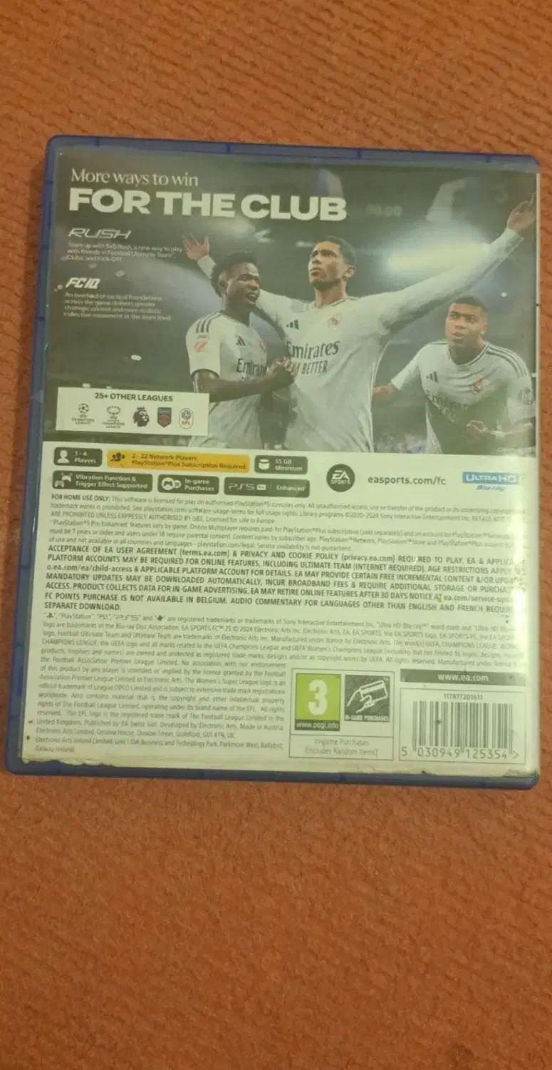 بازی FC25 ( فیفا 25 ) PS5|کنسول، بازی ویدئویی و آنلاین|خرمآباد, |دیوار