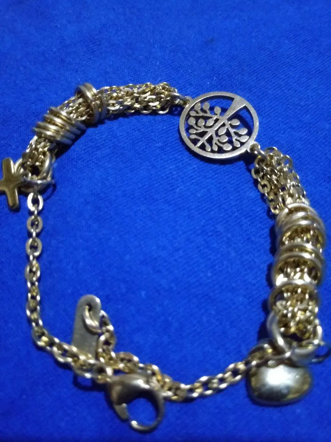 پلاک دست استیل مردانه و ست کارتیه|بدلیجات|اصفهان, آبشار|دیوار