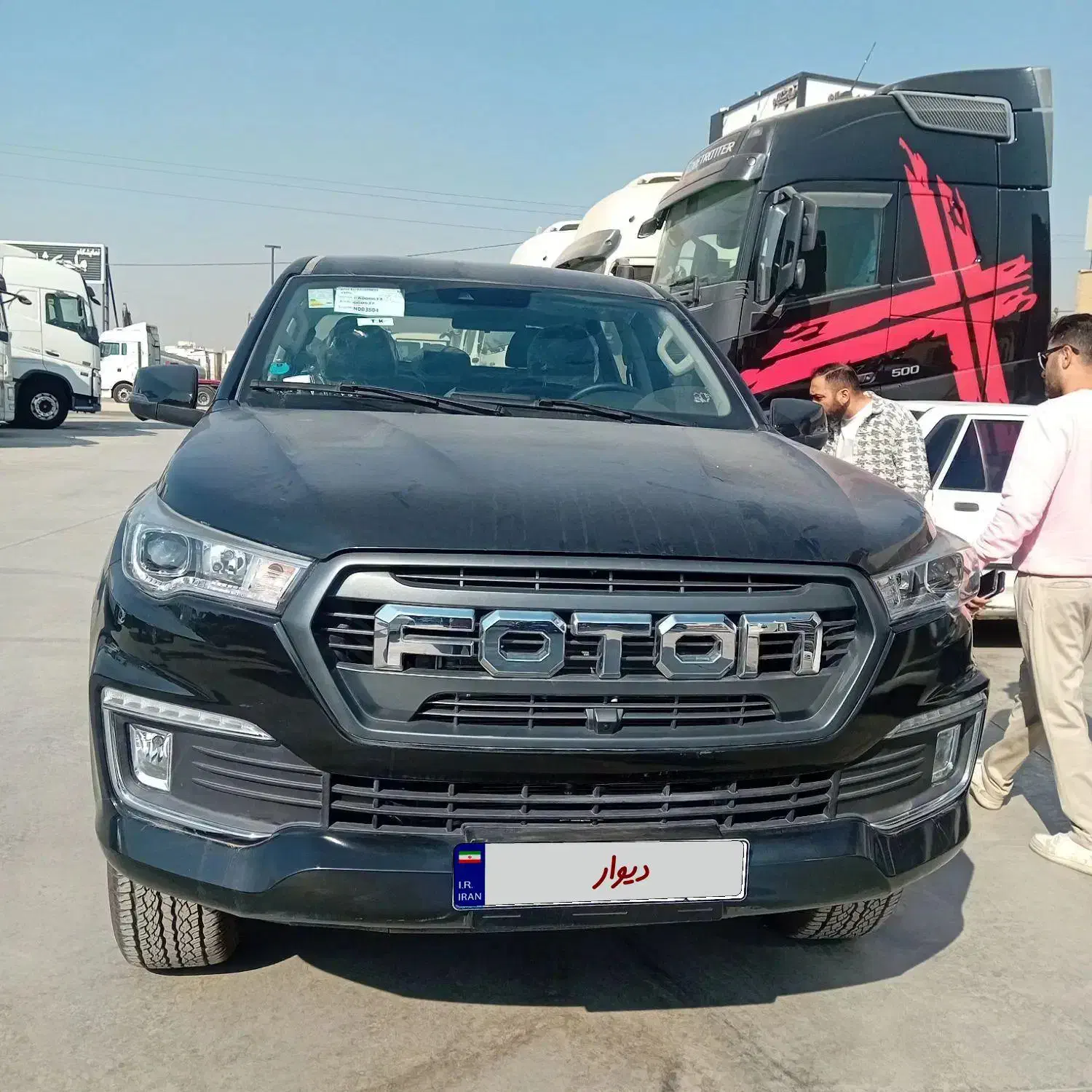 فتون دو کابین بنزینی مدل ۴۰۲|خودرو سواری و وانت|تهران, سازمان برنامه شمالی|دیوار