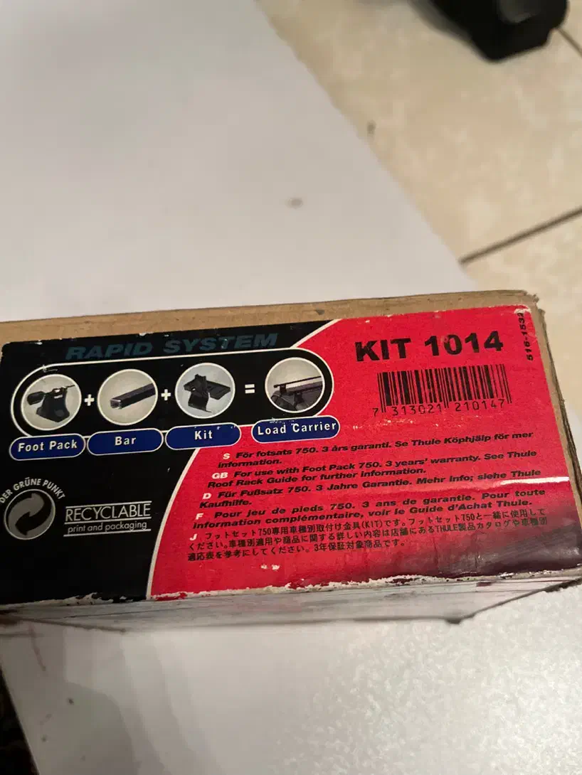 باربند سقفی دوچرخه591 THULEو اسکی THULE|قطعات یدکی و لوازم جانبی|تهران, یوسفآباد|دیوار